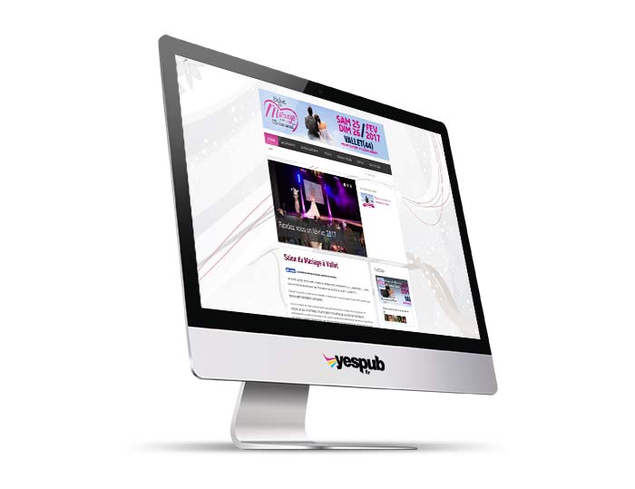 création de site cholet salon du mariage